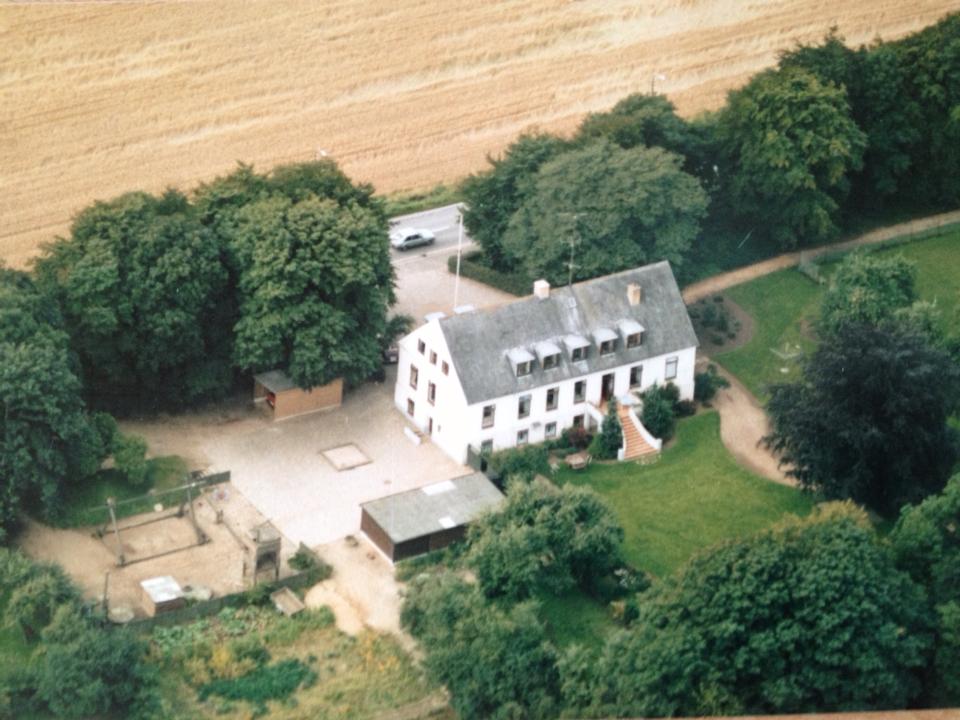Dommergården luftfoto før 1991