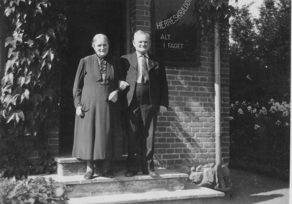 Niels Damkjær og hustru Maren 1949