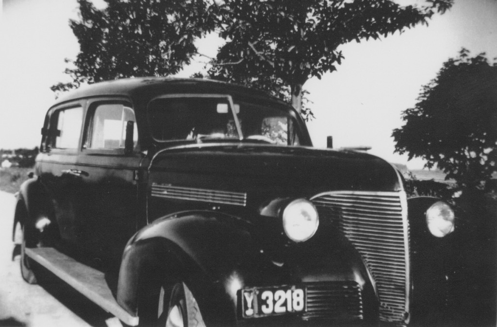 Chevrolet år 1939 - Carl og Lise  Christensens lillebil